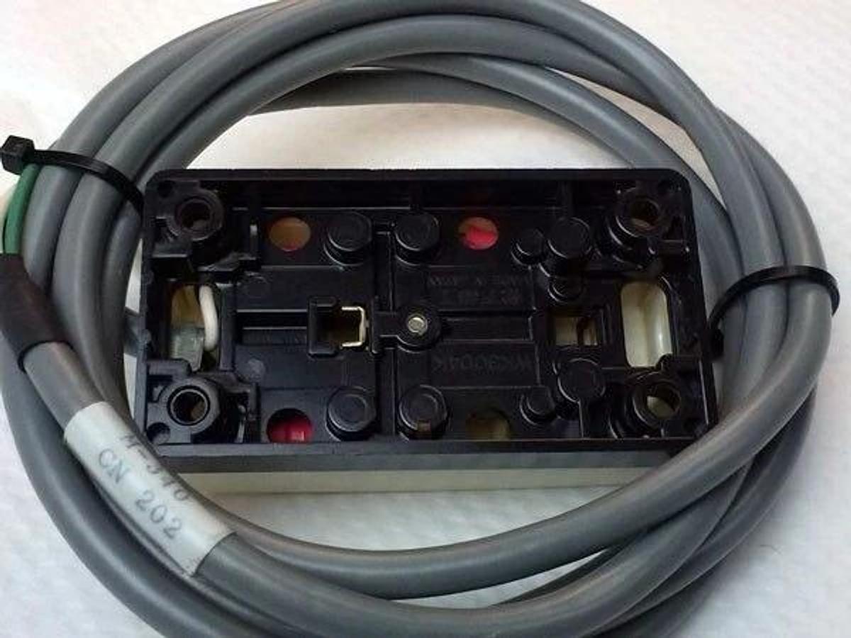 Used TEL Tokyo Electron 3-Pin Male Gas Box Duplex AC Outlet, Used