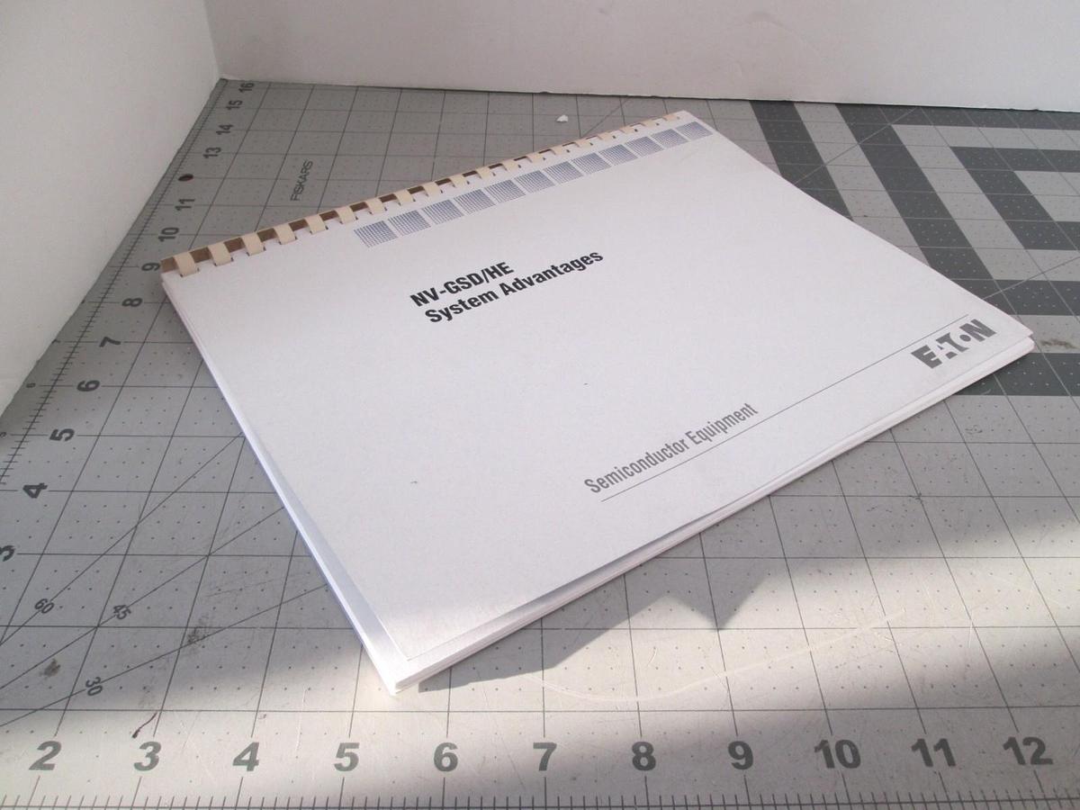 Used Eaton, NV-GSD/HE, System Advantages Manual, Used