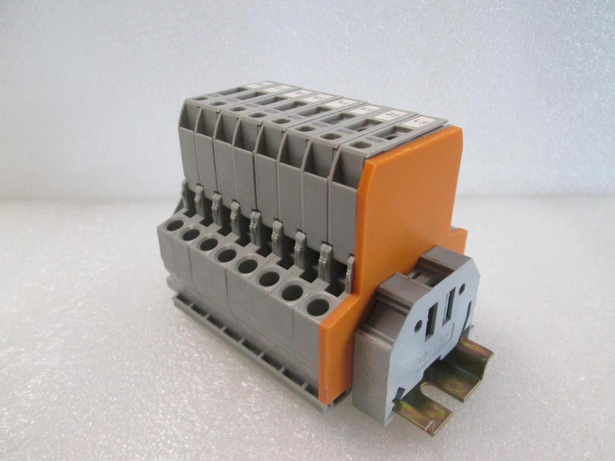 Used Wago, 281 and 249 (8) Terminal Block Assy, Used