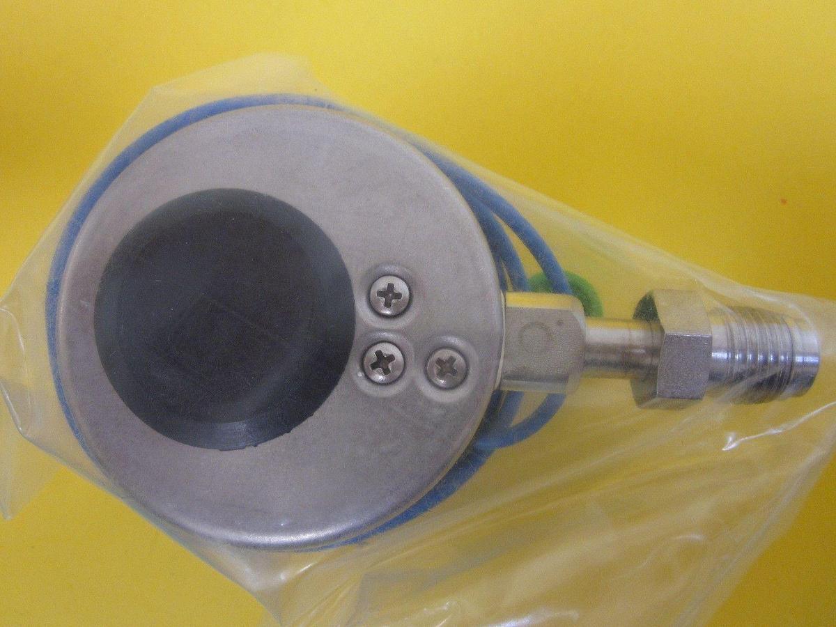 Used GTR Controls Vacuum/Pressure Gauge Type 201, 25S-30-0-30M-1-0, 1/4" Male VCR