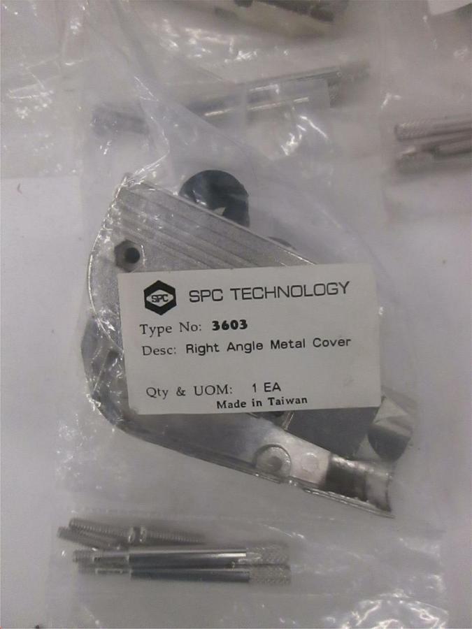 Used SPC Technology, Right Angle Metal Cover, 3603, New, Lot of 15