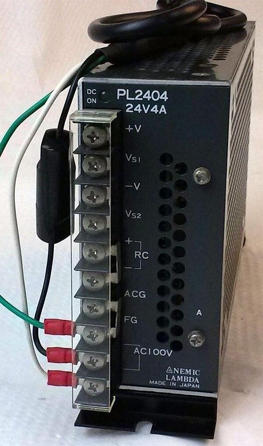 Used TEL Tokyo Electron PL2404 Gas Box Power Supply 24VDC, Used