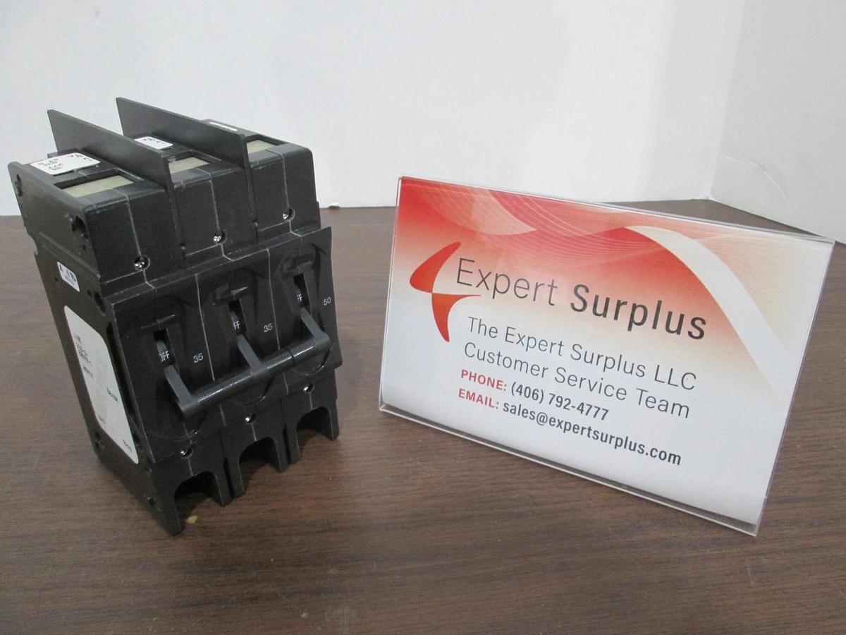 Used Airpax, 219-32678-1, 35/35/50A, Circuit Breaker, 3 Pole, Used