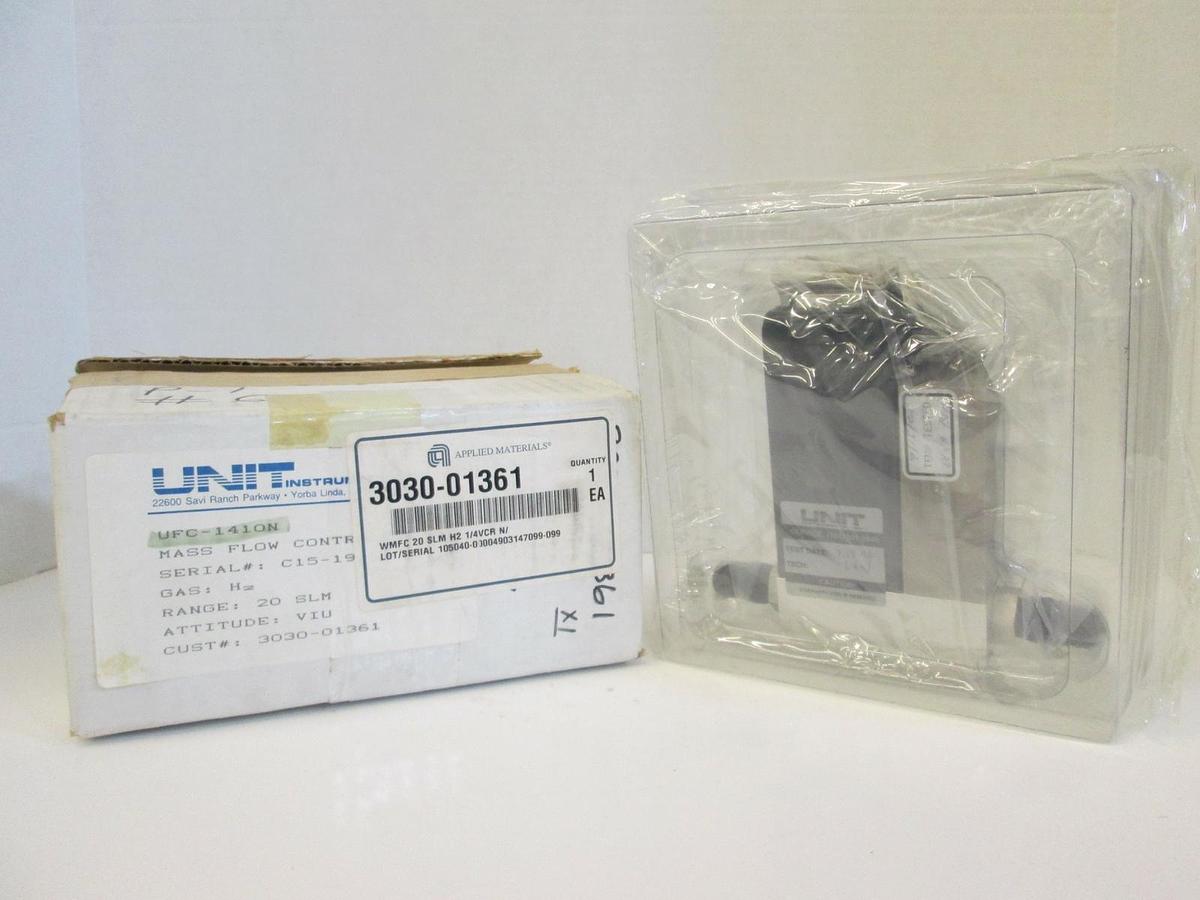 Used Unit UFC-1410N Mass Flow Controller, H2, 20 SLM,