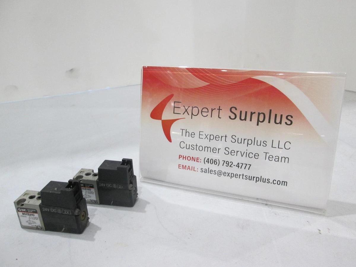Used SMC, NVZ110, Pneumatic Valve, Used, Lot of 2