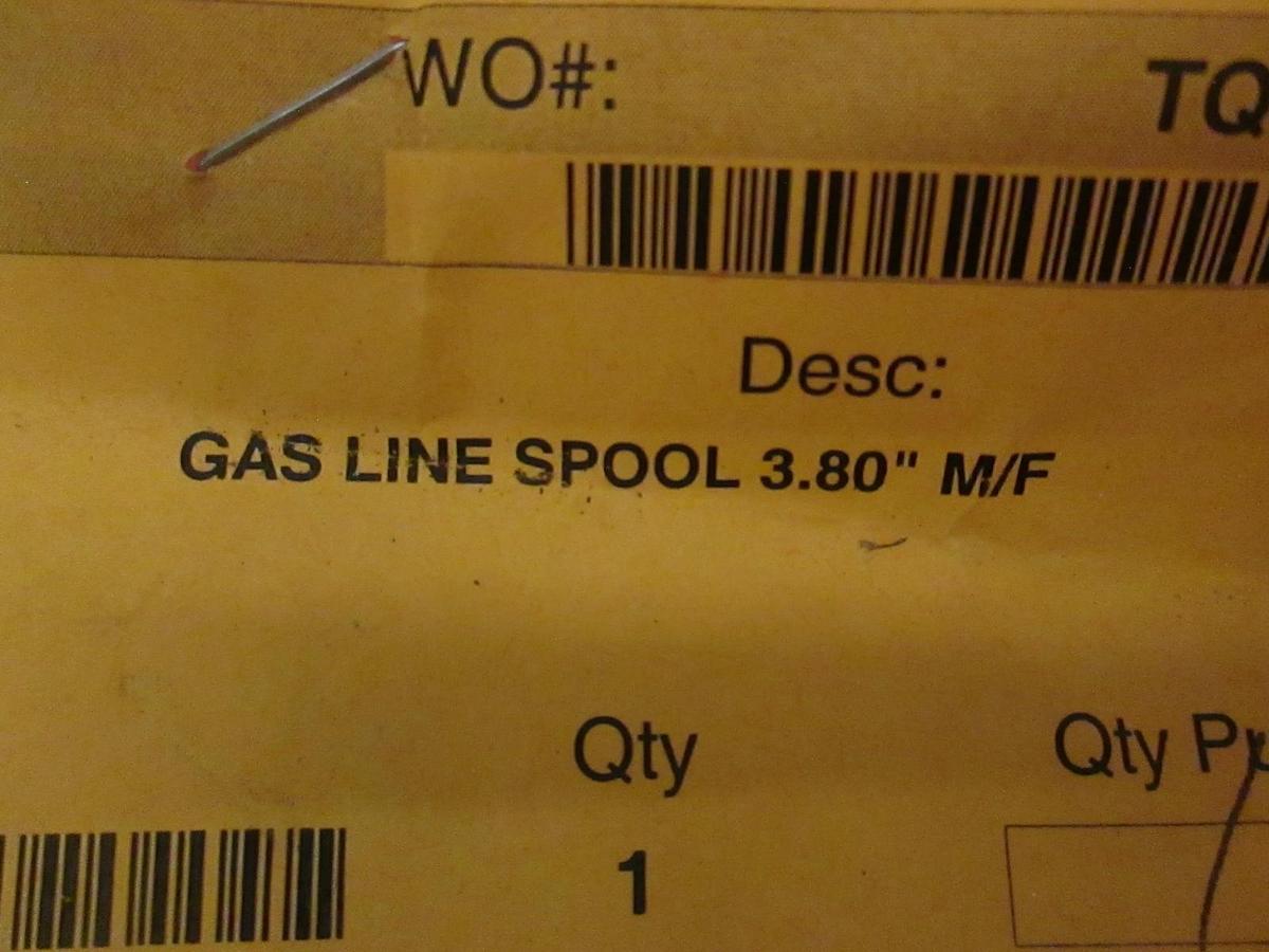 Used AMAT, Gas Line Spool 3.80" M/F, 0050-44250, Used