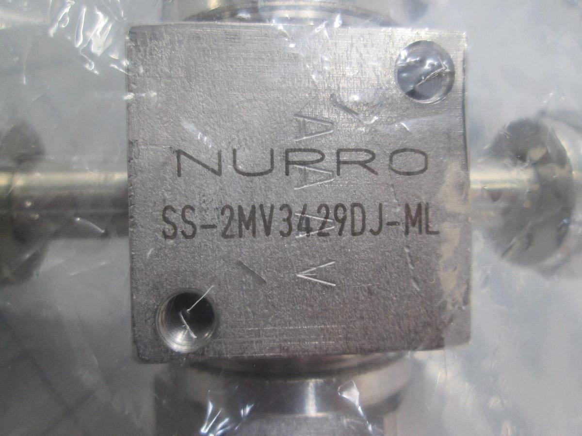 Nupro, SS-2MV3429DJ-ML, 3-Port High Purity Valve, New