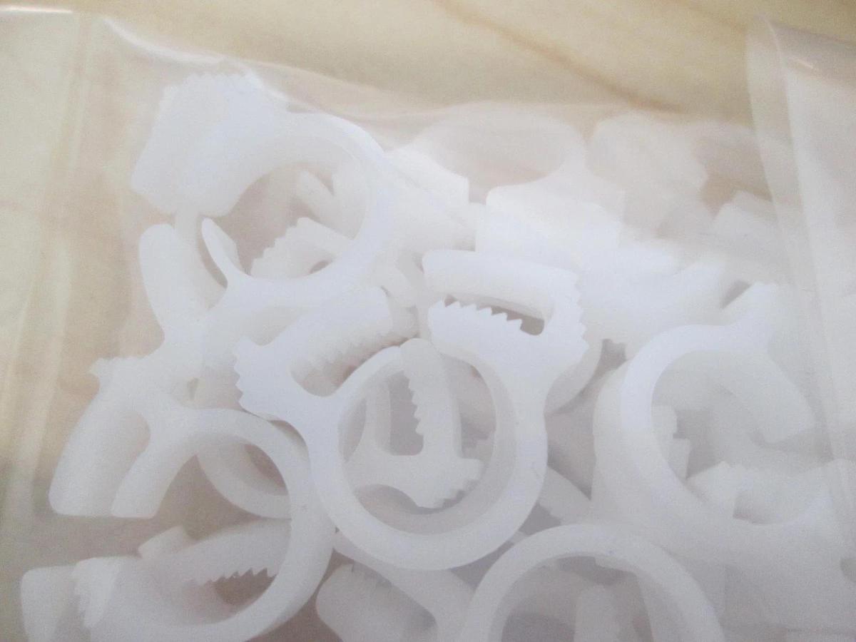 White Clamp, 216-7022, New, Lot of 72