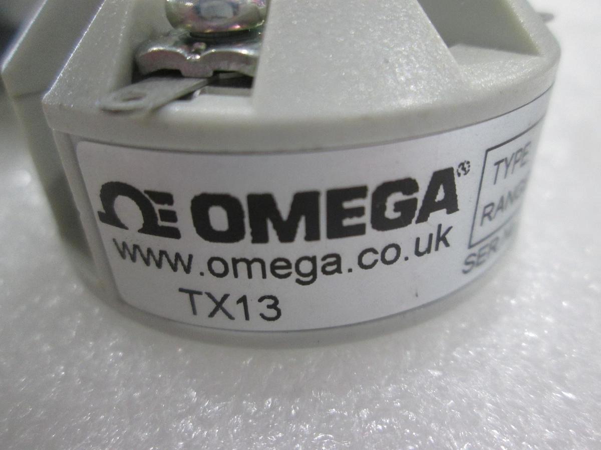 Used Omega, T/C K, 0-1000C Range, Thermocouple Temperature Transmitter Used, Lot of 3