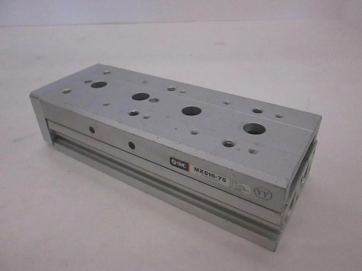 Used SMC, Slide Cylinder, MXS16-75, Used