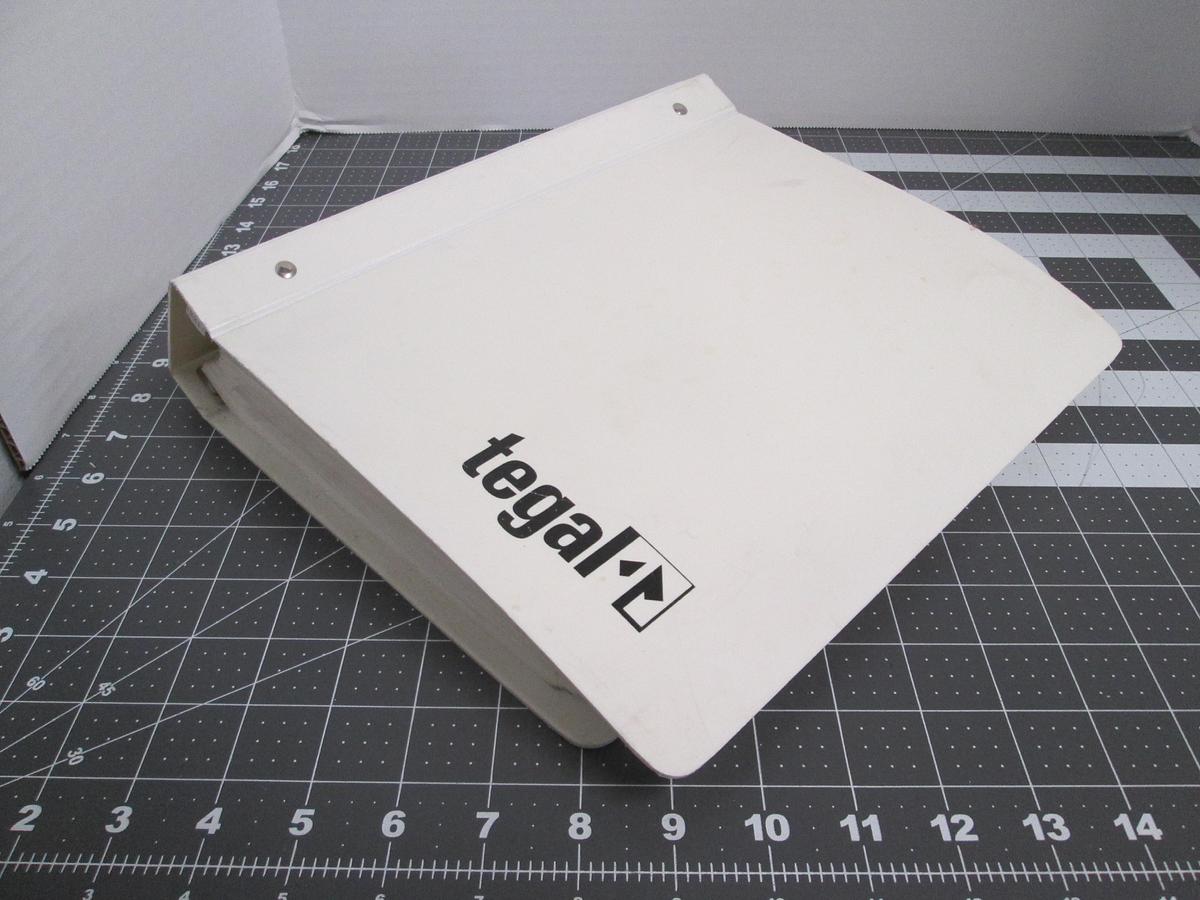 Used TEGAL, 901e Plasma Production Etcher Operation Installation Warranty Guide MI1214