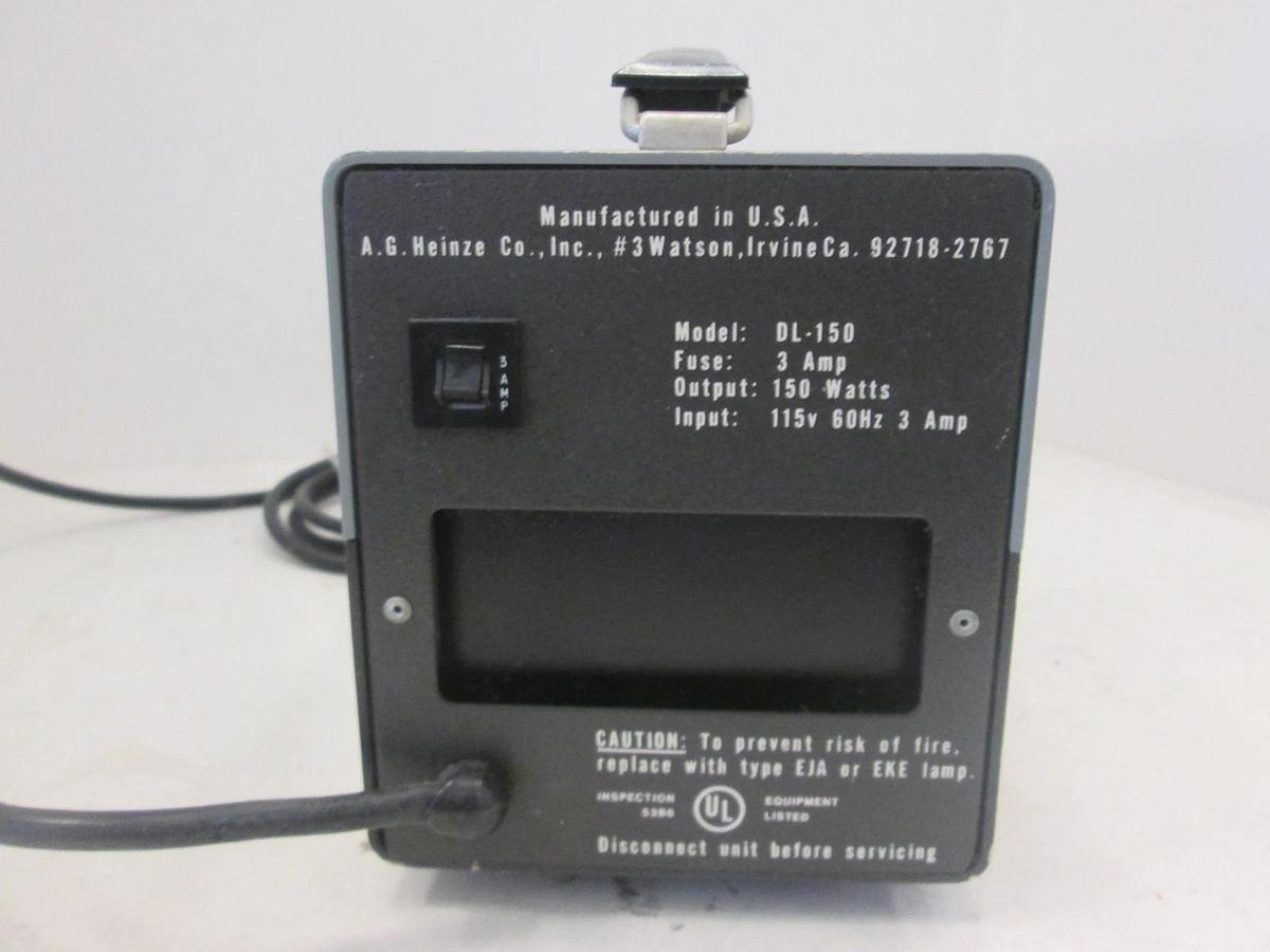 Used Dyna Lite 150, Fiber Optic Power Supply, DL-150, 3A, 150W, Used