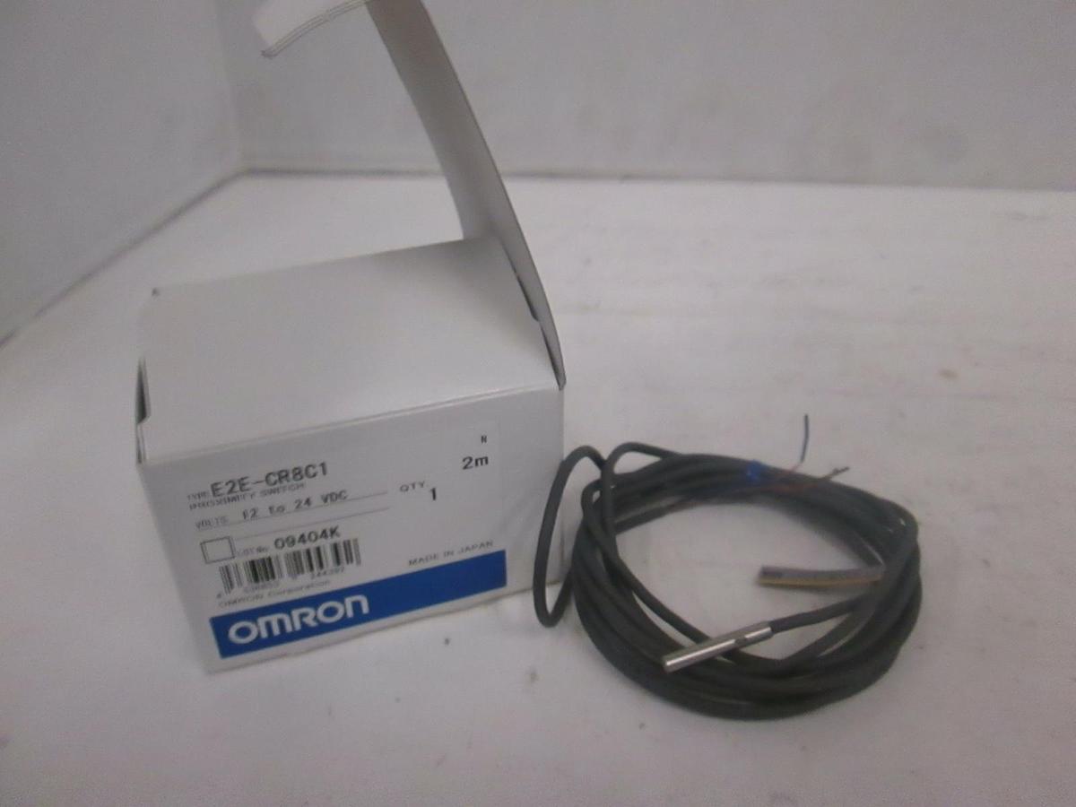 Omron E2E-CR8C1 Proximity Switch, New