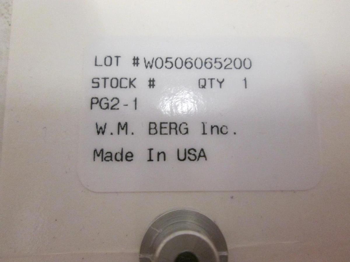 Berg, PG2-1, PULLEY GRV 3/32RND BLT.50OD, New, Lot of 14