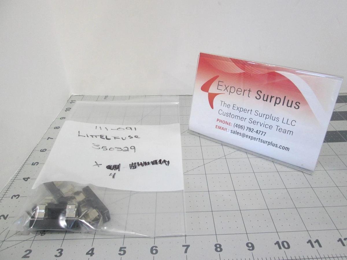 Littelfuse, Single Chassis Mount Fuse Holder, Series 357, New, Lot of 4