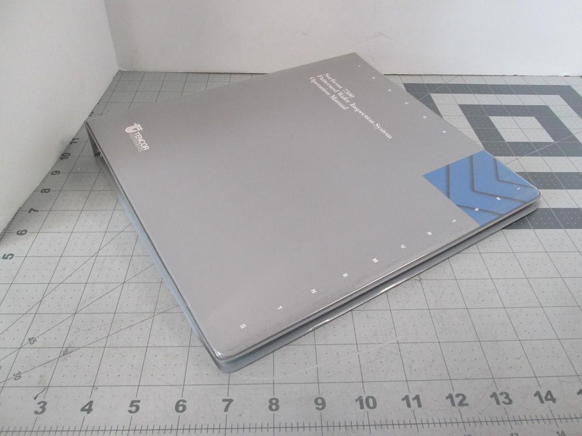 Used Tencor, Surfscan 7500, Patterened Wafer Inspection System Operation Manual, Used