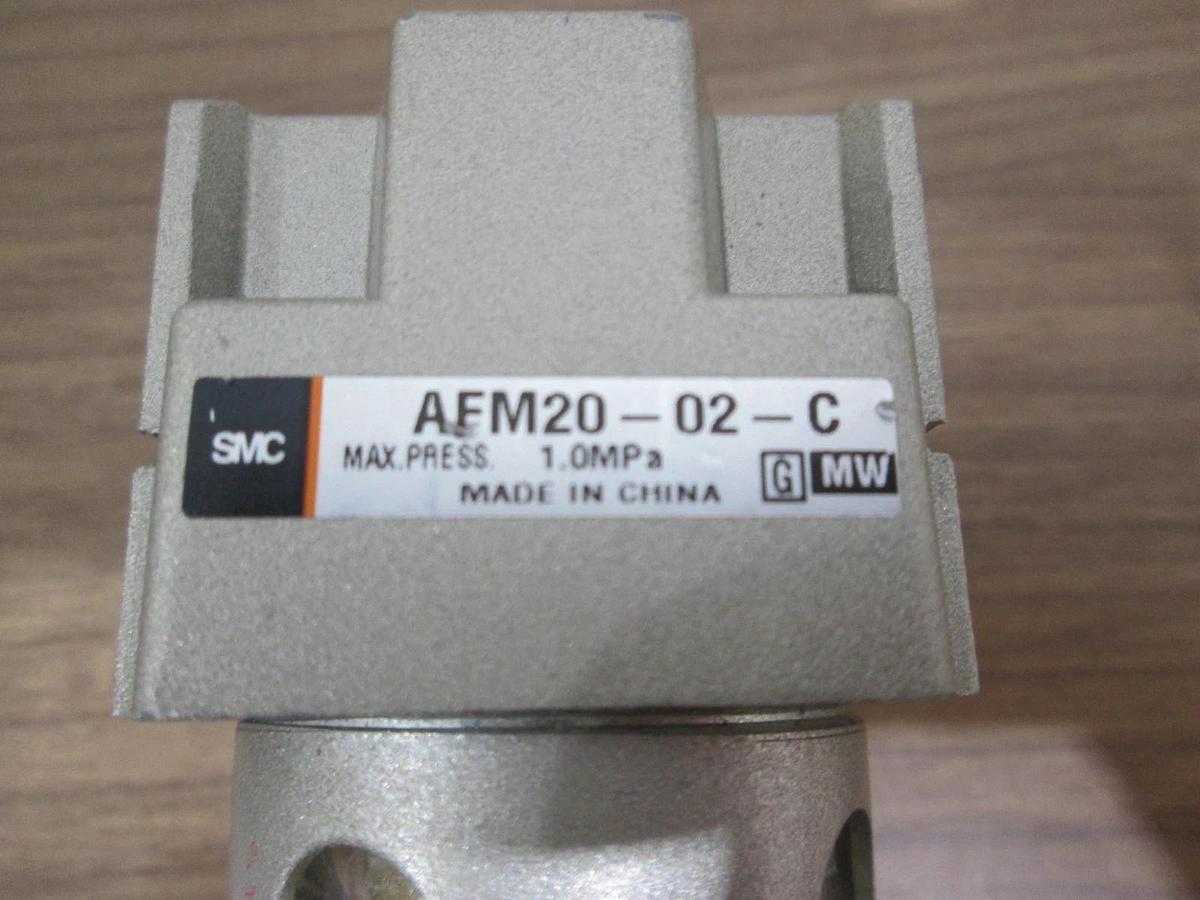SMC, AFM20-02-C, Pneumatic Filter, Used