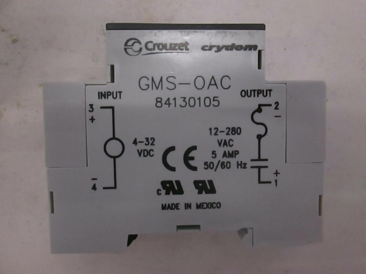 Used Crydom, GMS-OAC, Relay Module, Used, Lot of 5