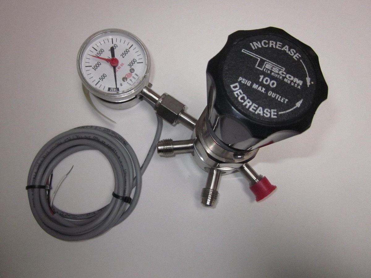 TESCOM PS226X-R91-029 Regulator, 5 port, w/ Span IPS 0-3000 psi