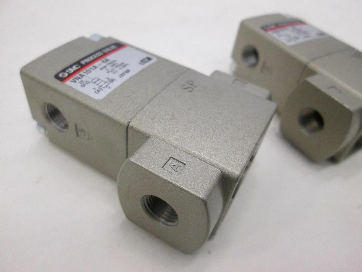 Used SMC, VNA101A-6A, Process Valve, Used, Lot of 2