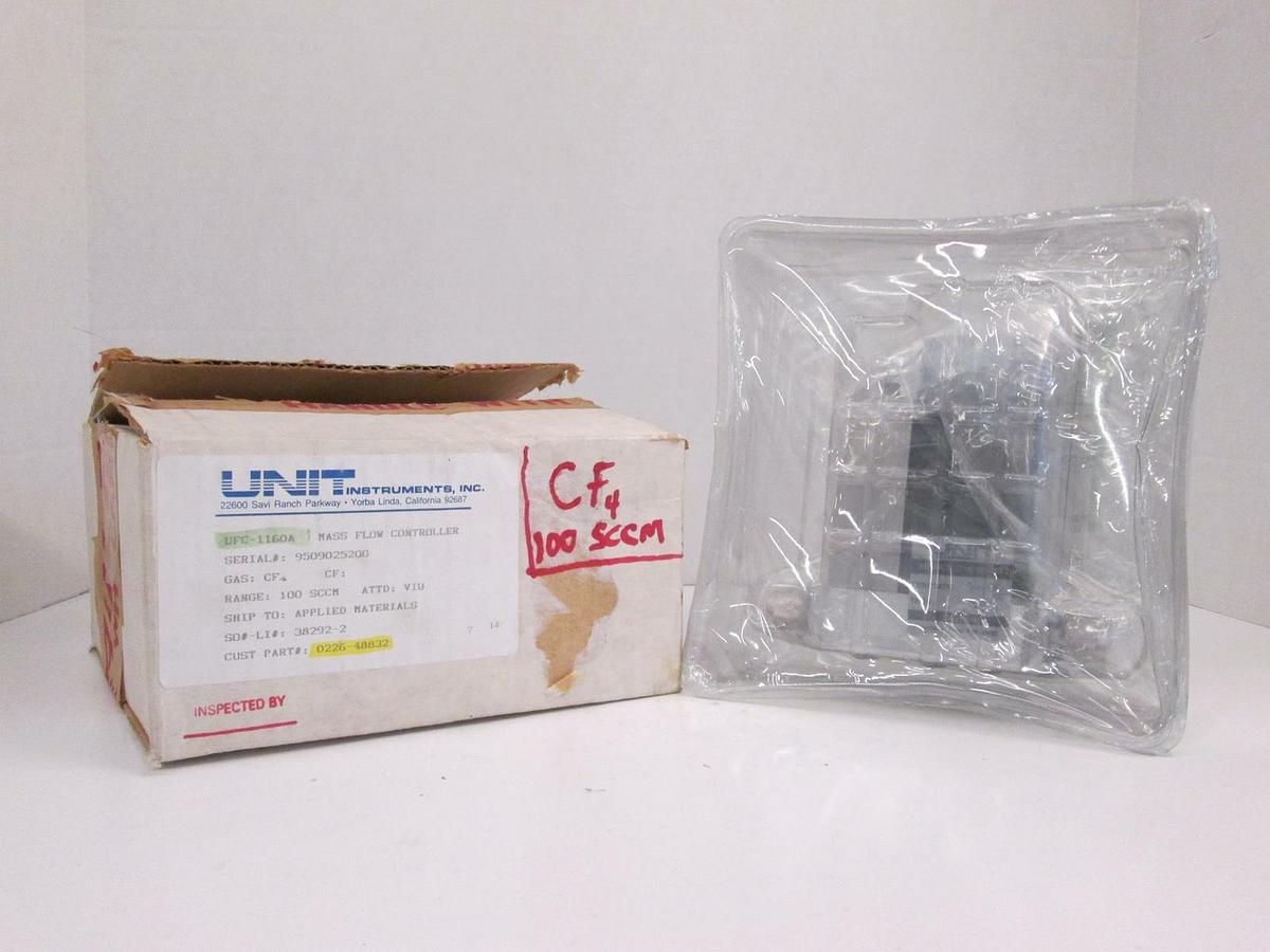 Used Unit UFC-1160A Mass Flow Controller, CF4, 100 SCCM, Refurbished