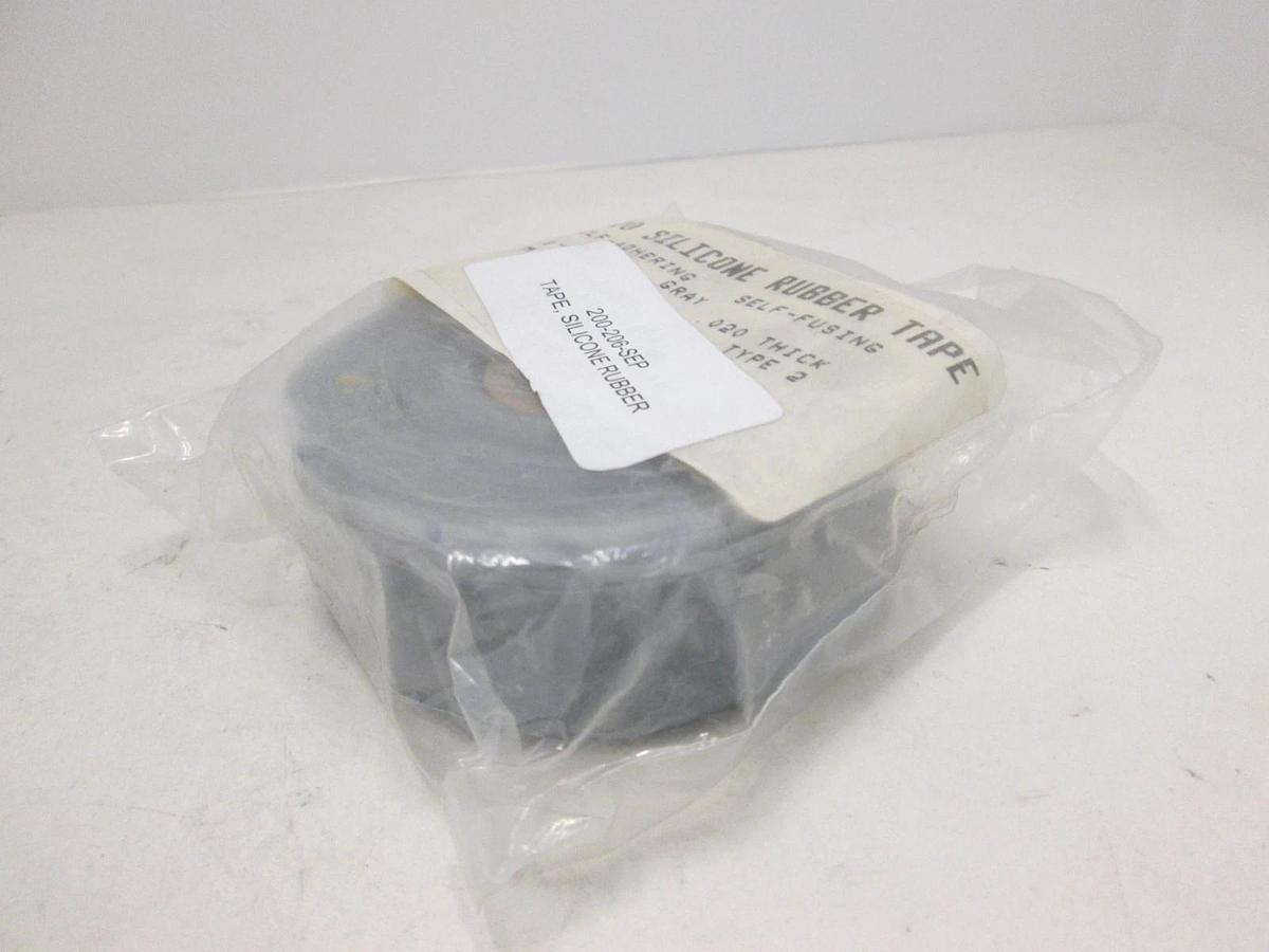 Gudebrod, Inc, G1-020, G1-020 SILICON RUBBER TAPE GREY, 1"w x .020thick, New