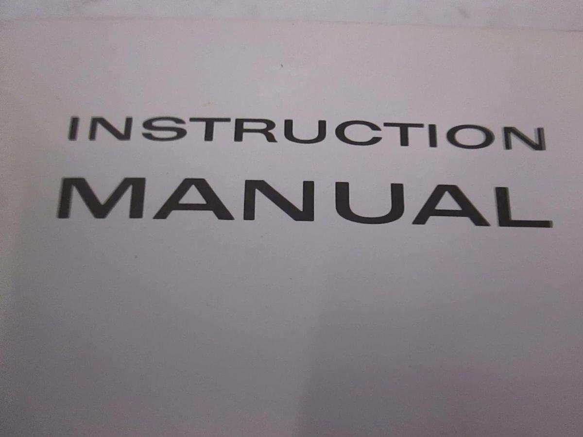 Used Tectronix Type 4S1 Plug-In Instruction Manual, Used