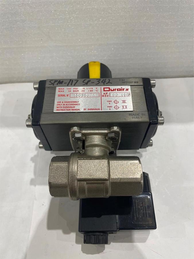 Used Duravalve Inc. Assy, Durair II, AP 032 F03 009, Used