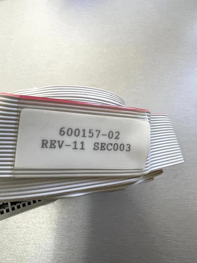 Used SVG Thermco VTR Ribbon Cable P/N 600157-02 ASSY FLOW CONTROL CABLE (3 CH.), Used