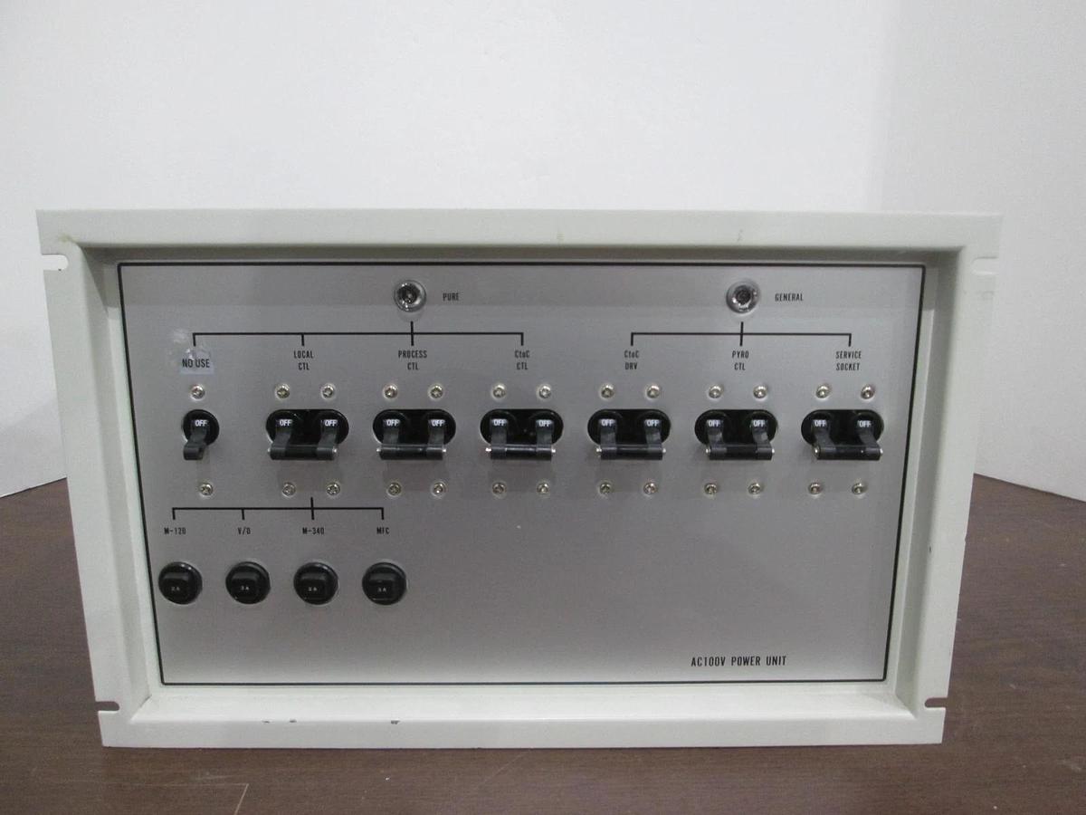 Used TEL Tokyo Electron, AC100VP.U, AC100V Power Unit, Used