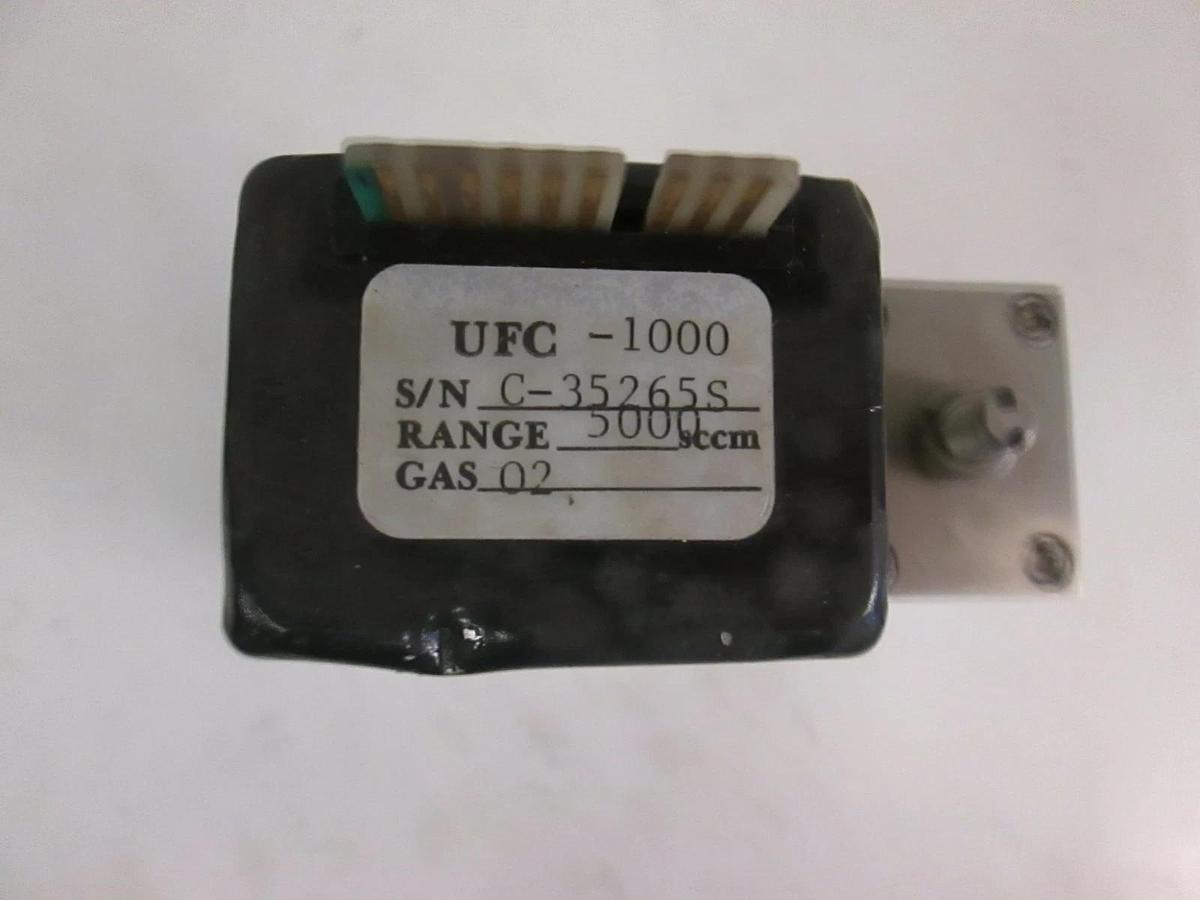 Used Unit UFC-1000 Mass Flow Controller MFC, O2, 5000 SCCM