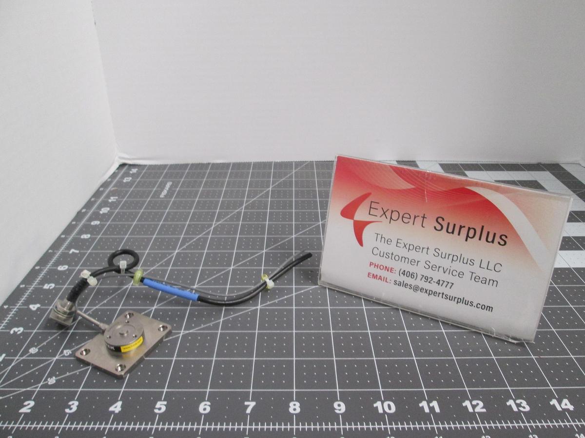 Used FUTEK Miniature Load Button Load Cell Compression Sensor Flange Mount Base