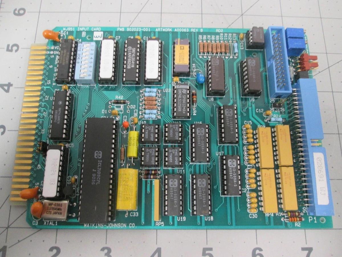 Watkins Johnson, 902024-001, Card Input, 951-APL, PCB Assy, New