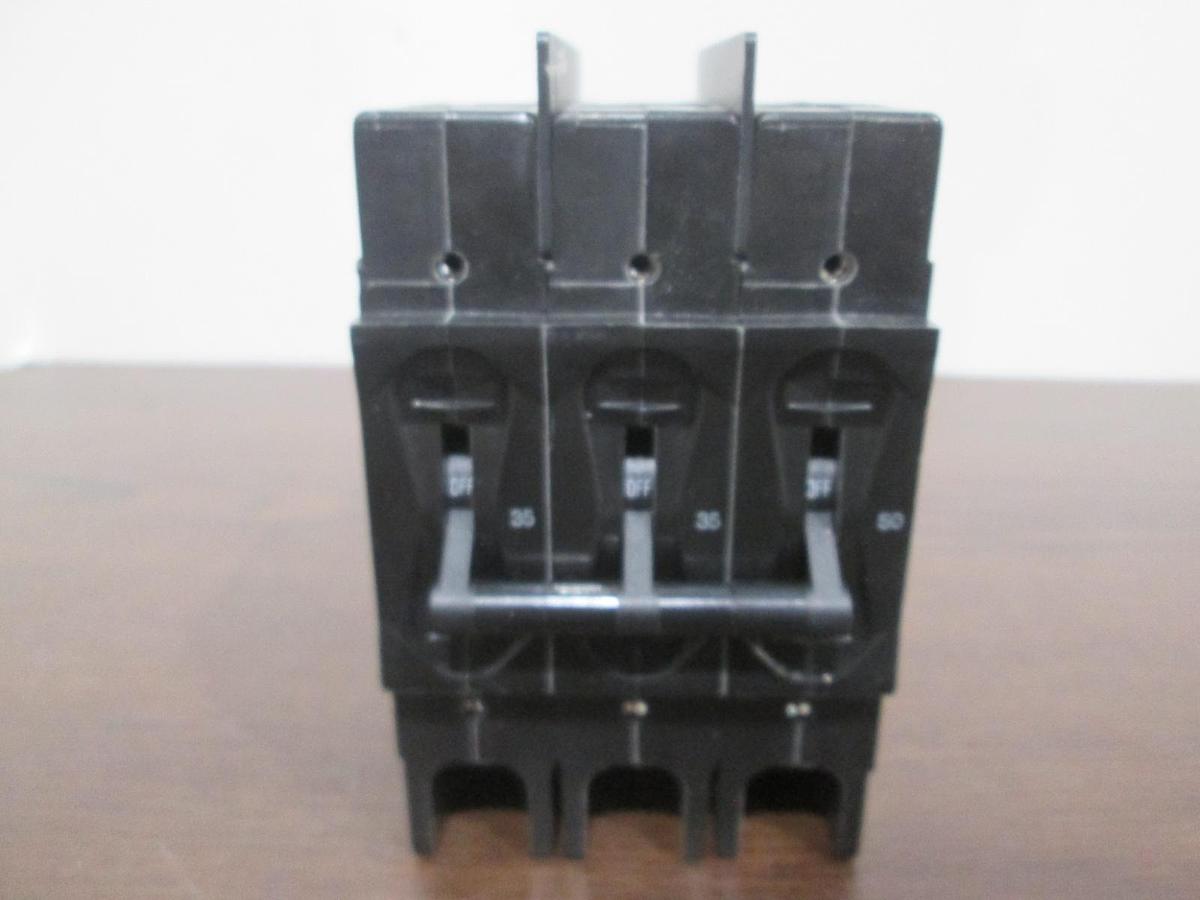 Used Airpax, 219-32678-1, 35/35/50A, Circuit Breaker, 3 Pole, Used