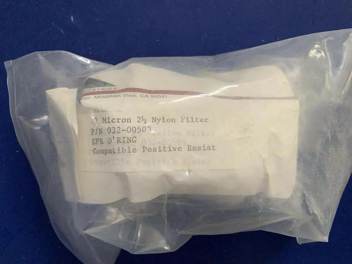 Tritec Industries 2 1/2" Nylon Filter, with EPR O-Ring, .2 Micron Lot of 2 New