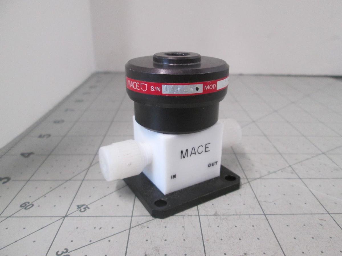 Used Mace, 850-2134-0, 2-Way Teflon Valve, Used