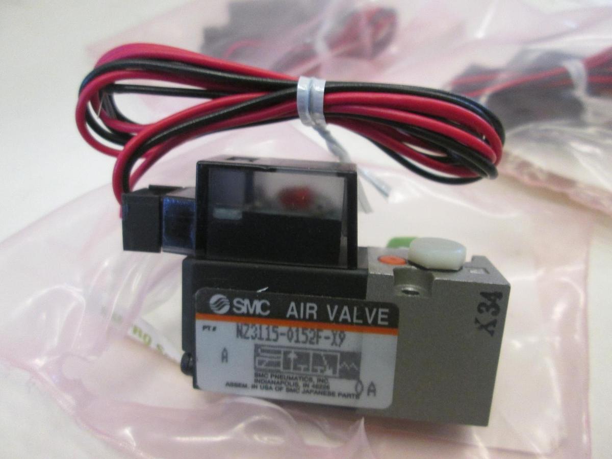 SMC, Pneumatic Air Valve, NZ3115-0152F-X9, New, Lot of 3