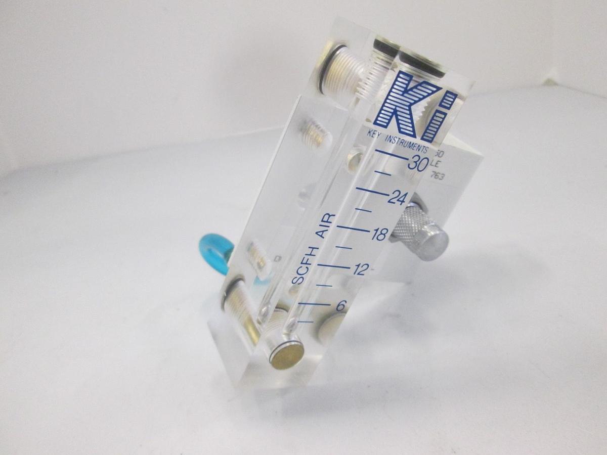 Used King Instruments, 0-30 SCFH Air, Flowmeter Assy, Used