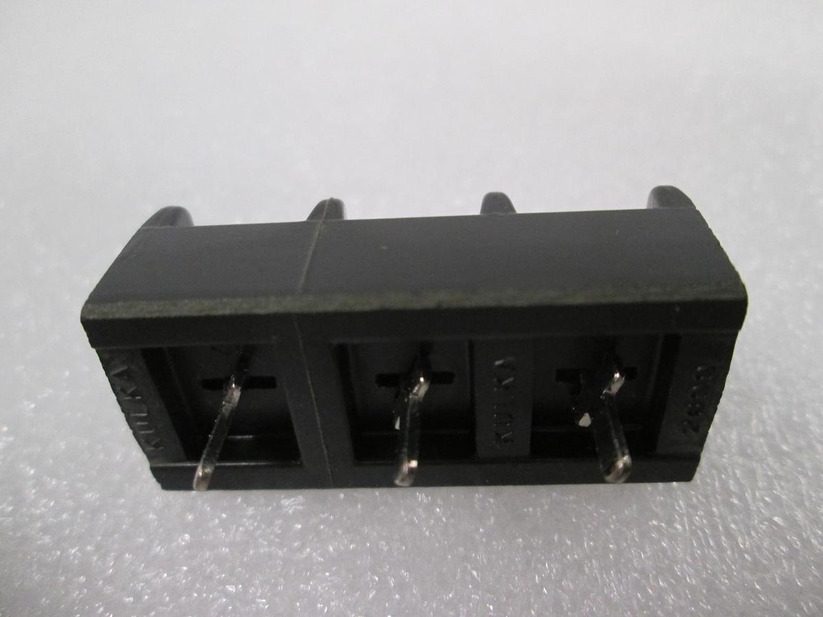 Kulka, 2699, 3 Position Single Row Terminal Barrier, 119-7080, New, Lot of 25