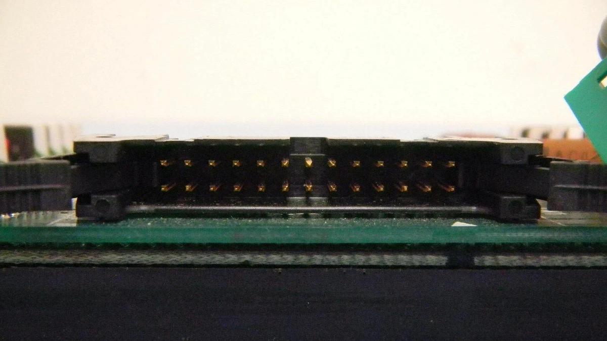 Used Oki QDA-10096-1 Display PCB Assembly, DSA40085CR-LT, Working When Removed