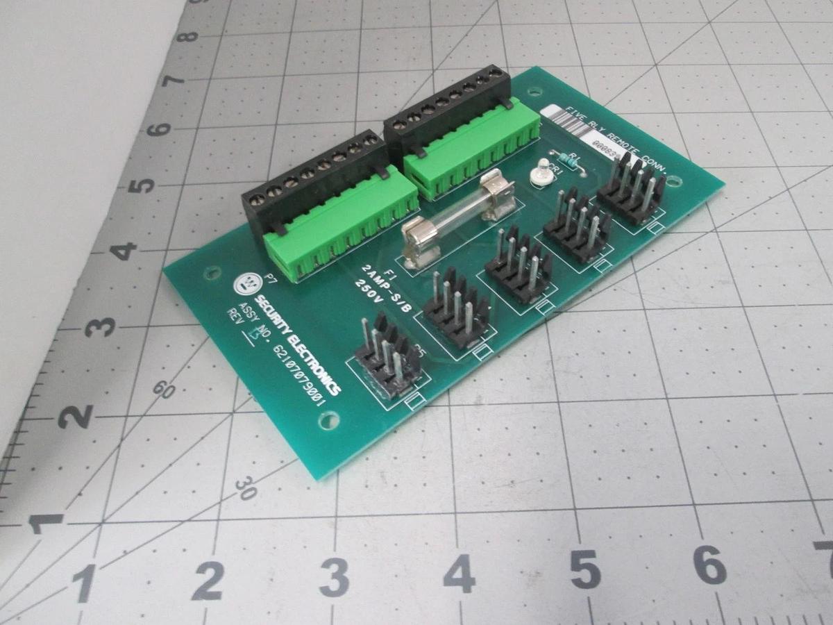 Westinghouse Security, LTC101-605 REM, Five Relay Remote Connector PCB Assy, New