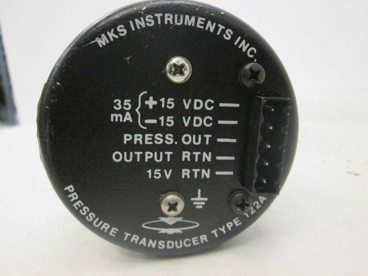 Used MKS, Baratron 2 Torr Pressure Transducer, 122AA-00002AB, Used