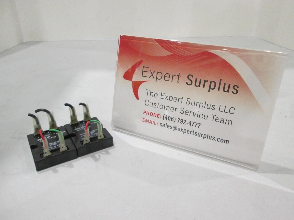 Used Omron, G3NE-210T, Solid State Relay, Used, Lot of 2