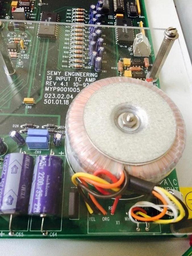 SEMY ENGINEERING T/C AMPLIFIER 15 INPUT 501.01.18 MYP9001005