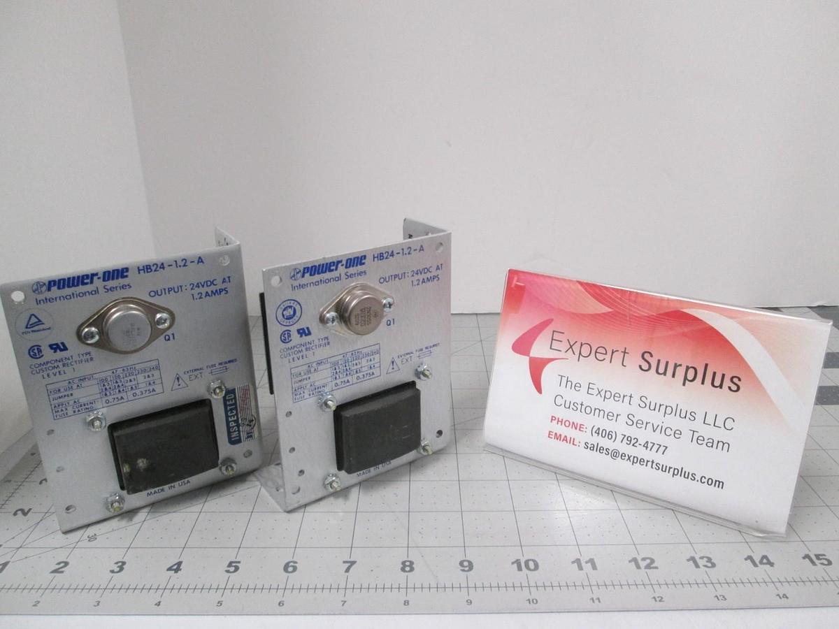 Used Power-One, HB24-1.2-A, Power Supply, Used, Lot of 2
