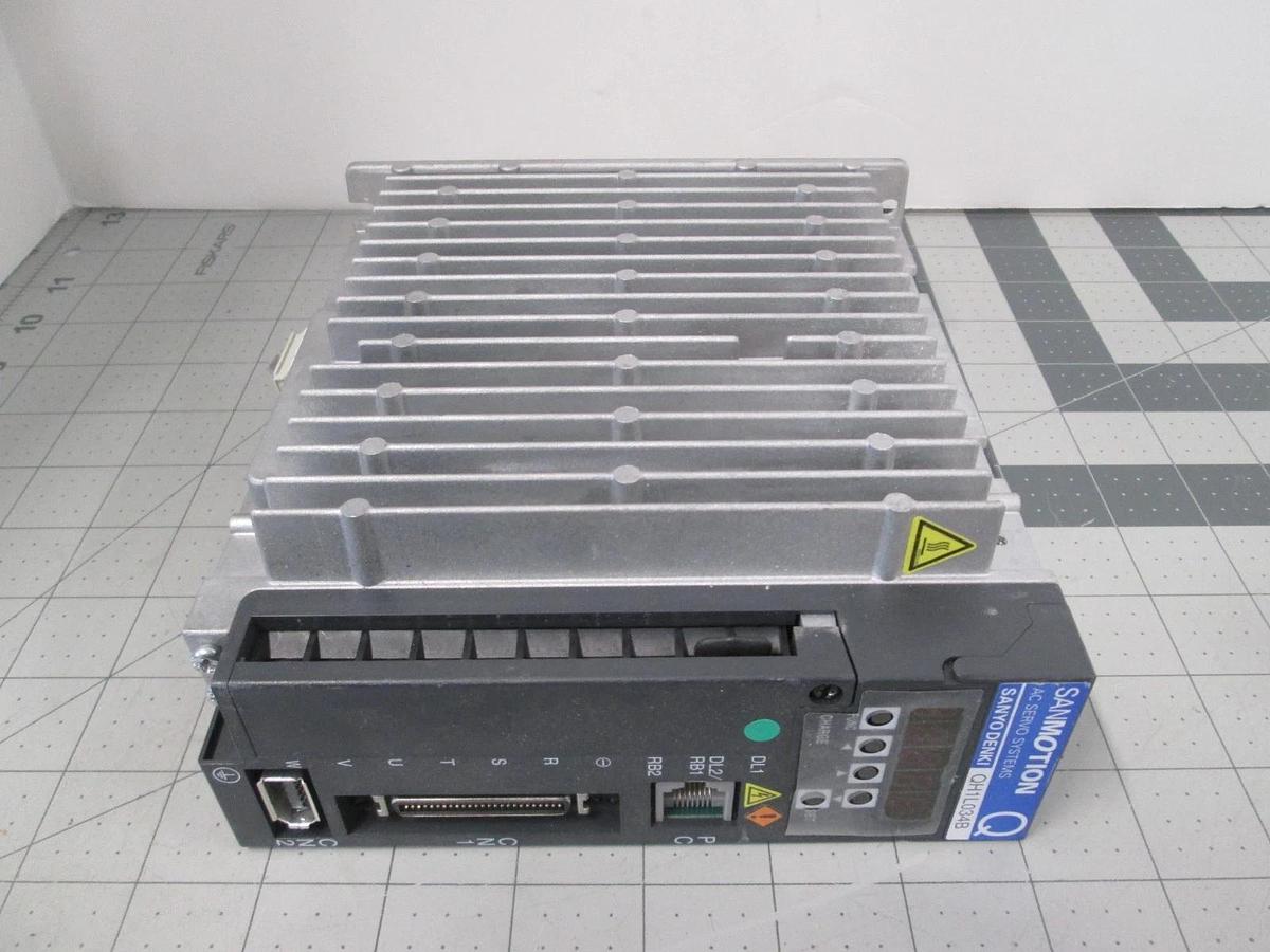 Used Sanyo Denki, QH1L034B-01D, SanMotion, AC Servo System, Used