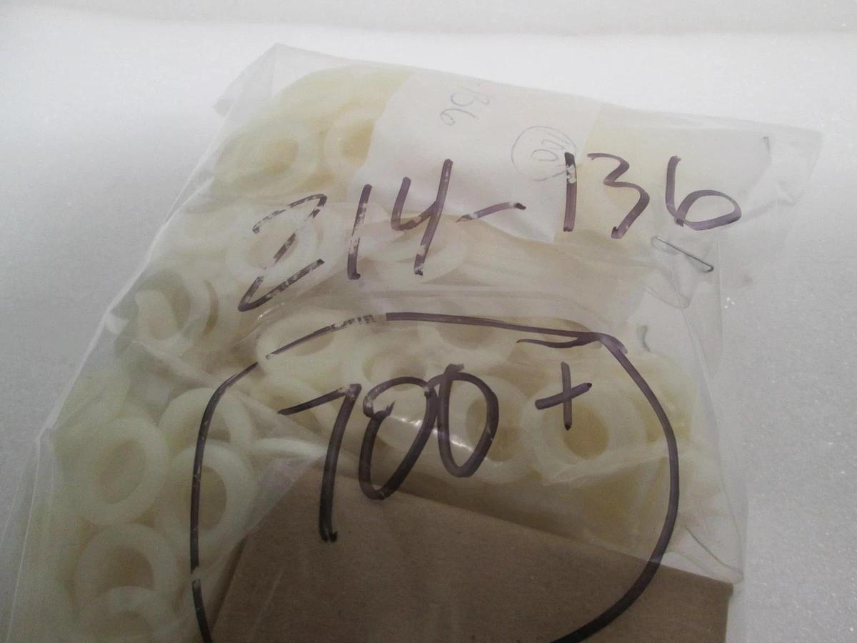 S+S Fastener, 214-136, Nylon Shoulder Washer, New, Lot of 700