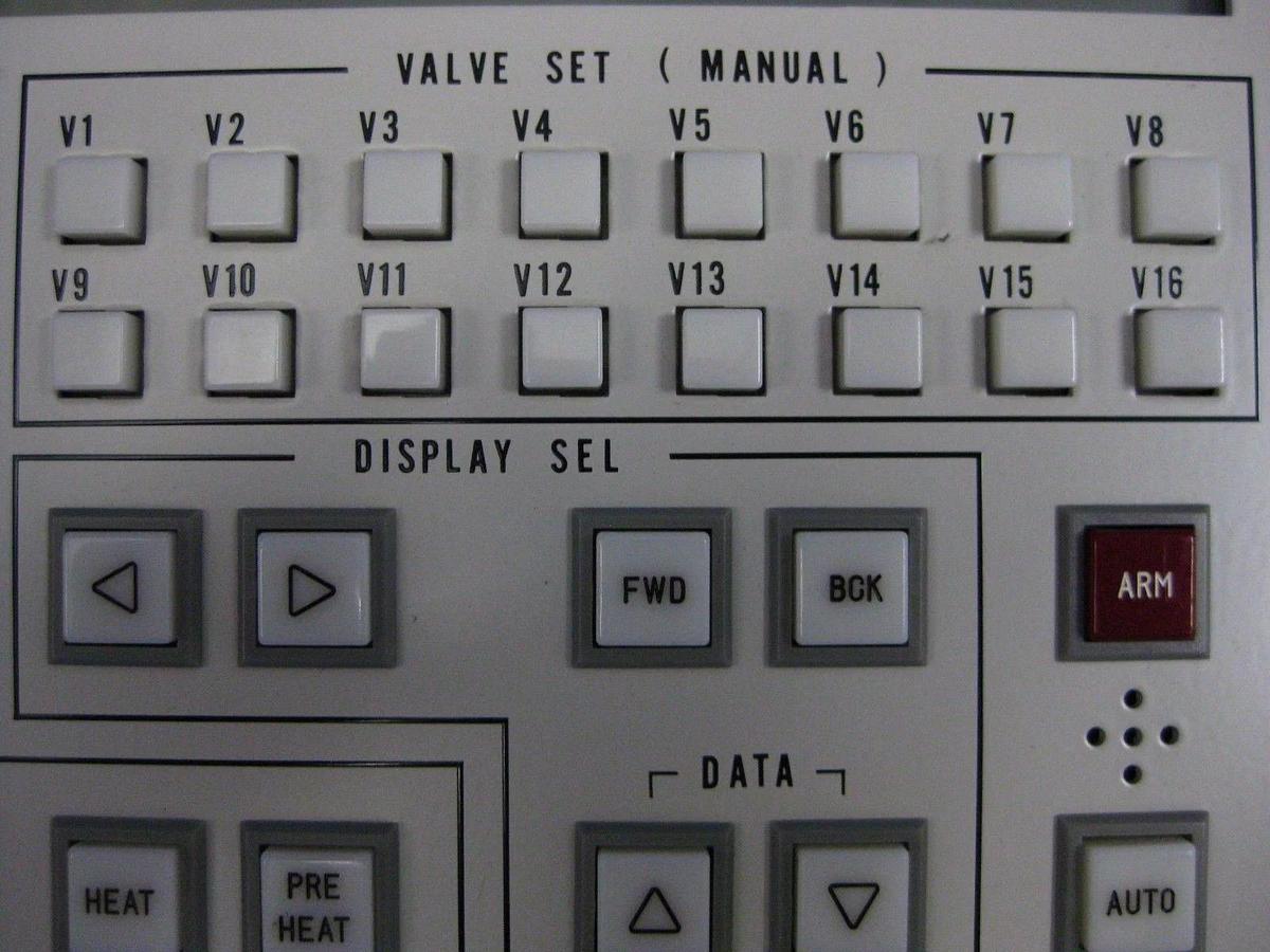 Used TEL Tokyo Electron Model 340 Gas Front Panel, Used