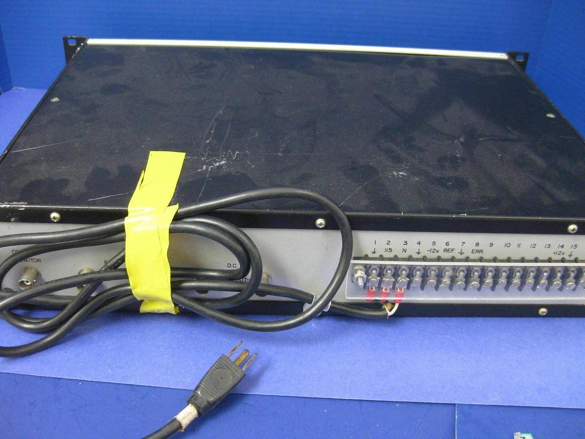 Used C.S.S. E3660 Peak/DC Monitor/Controller w/ (2) Digitec 2770A Meters, Used