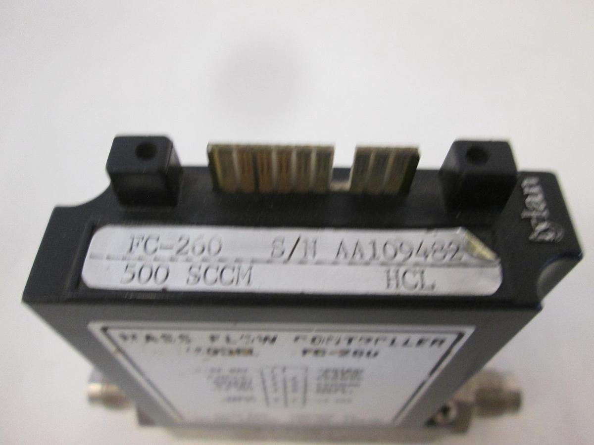 Used Tylan, FC-260, Mass Flow Controller, HCL, 500 SCCM, Used